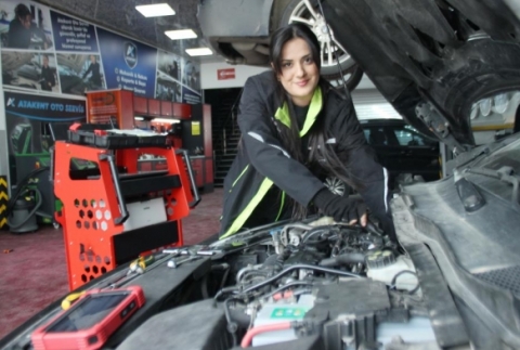 Sanayinin 'Meryem Usta's� hayaline kavu�tu