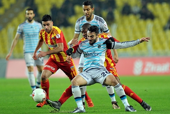 Kayserispor, kupaya veda etti