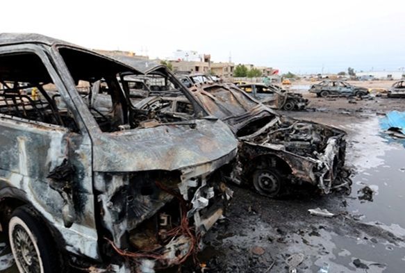 Badat'ta bombal ara saldrsnda 52 kii ld