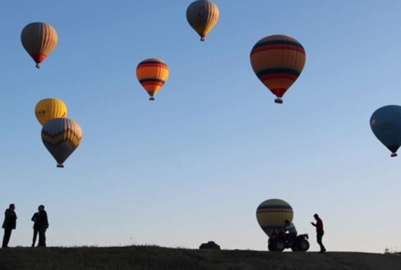 Nevehir'de balonlar kazas yarallar var