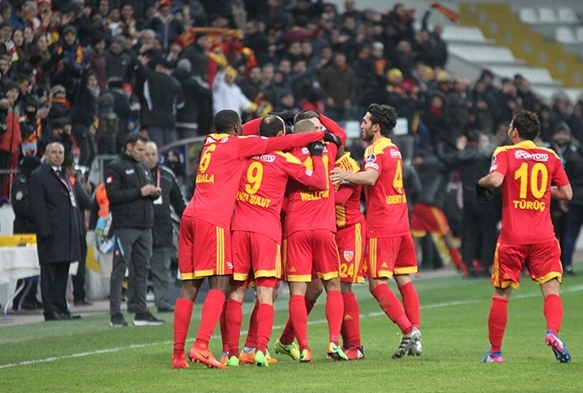 Kayserispor, 3 byklerin tamamndan puan kard