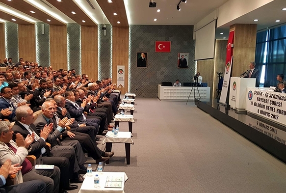 Kayseri ekerden sendikacla destek