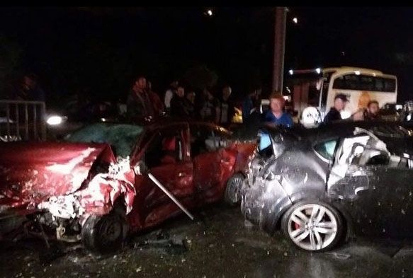 Trafik kazas: 6 yaral