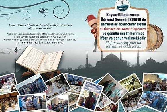 KUDER rencileri iftar sofrasnda buluturuyor