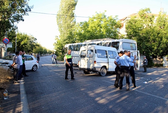 Kayseri'de trafik kazas: 6 yaral