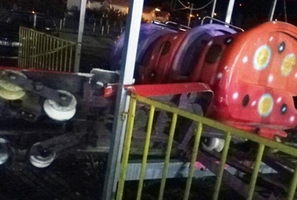 Lunaparkta feci kaza: 1 l, 1i ar 4 yaral