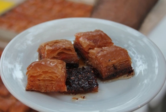 Bu da pul biberli baklava!