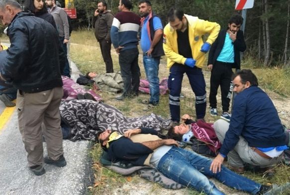 Uluda'da can pazar: 13 yaral