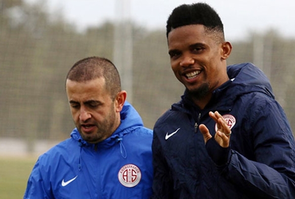 Antalyaspor'da Eto'o sahada