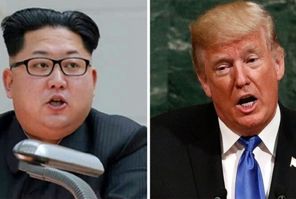 Trump, Kuzey Kore lideri  Kim Jong-un ile grecek