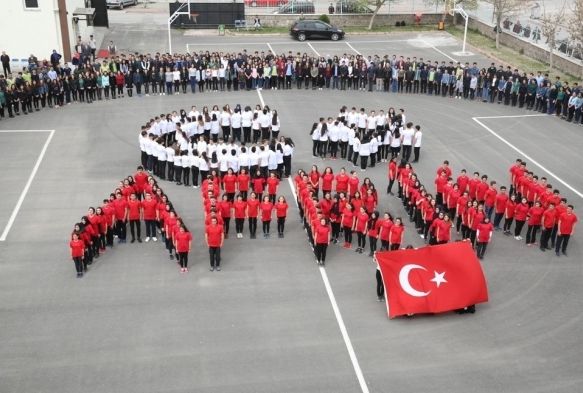 Afrin'deki Mehmetie gsteri yaparak destek verdiler 