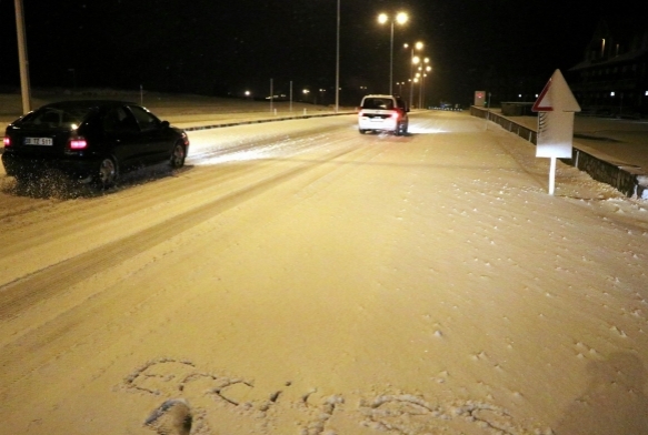 Erciyes'te kar srprizi