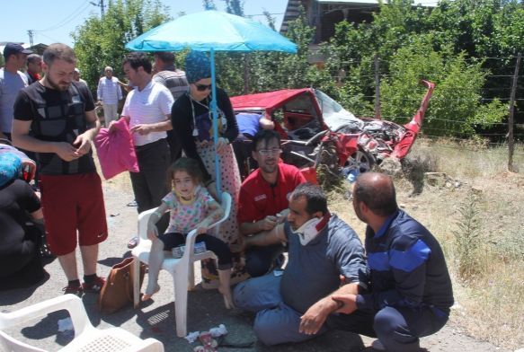 Trafik kazas: 9 yaral