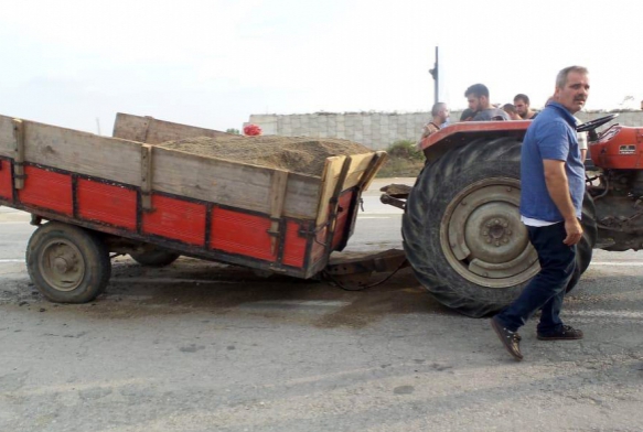 Traktrn altnda kalan bir kii hayatn kaybetti