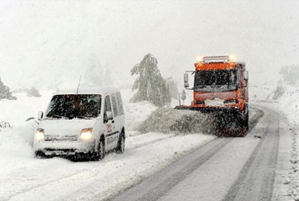 Kayseri'de 30 mahalle yolu ulama kapand