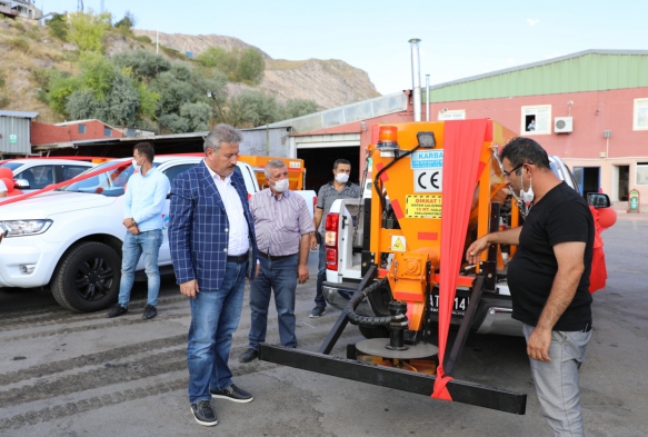 Melikgazi Belediyesi ara filosunu daha da glendirdi