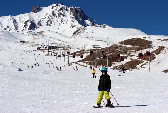 Erciyes smestrde 40 bin turist arlad