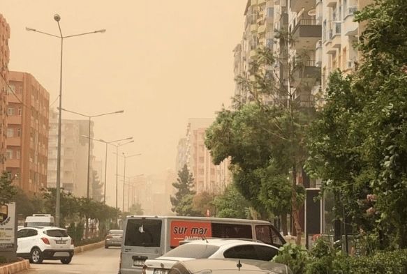 Toz bulutu hayat olumsuz etkiledi
