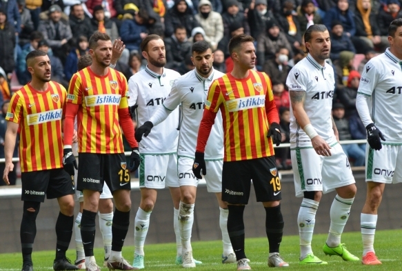 Kayserispor'da ilgin istatistik