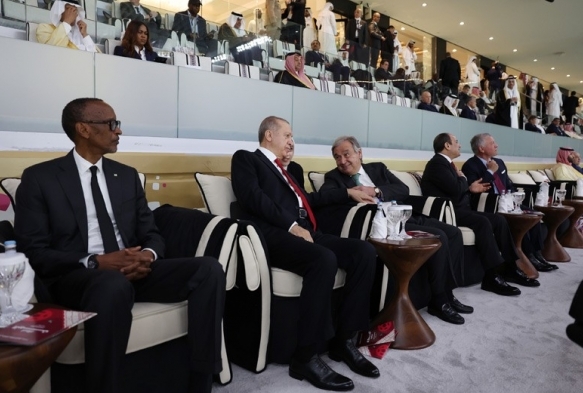  Erdoan, 2022 FIFA Dnya Kupas al trenine katld