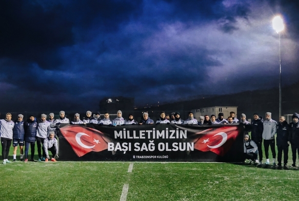 Trabzonspor'dan 'Gemi olsun Trkiye