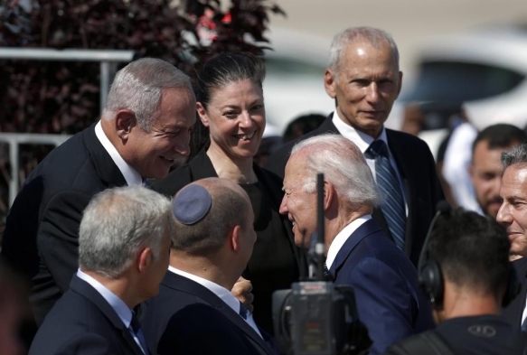 Netanyahu'dan Biden'a tepki: srail egemen bir lke