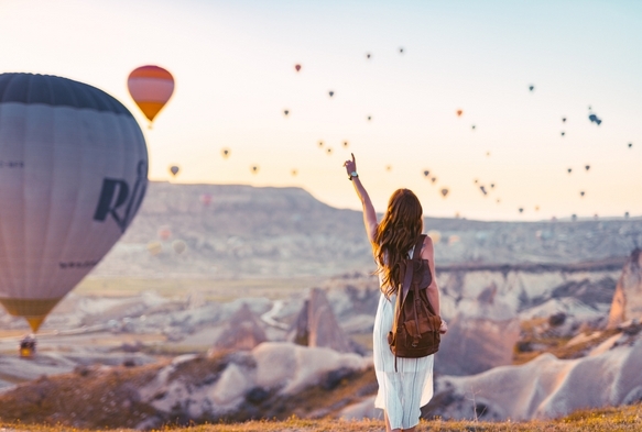 Kapadokyada inli turist hareketlilii yeniden balad