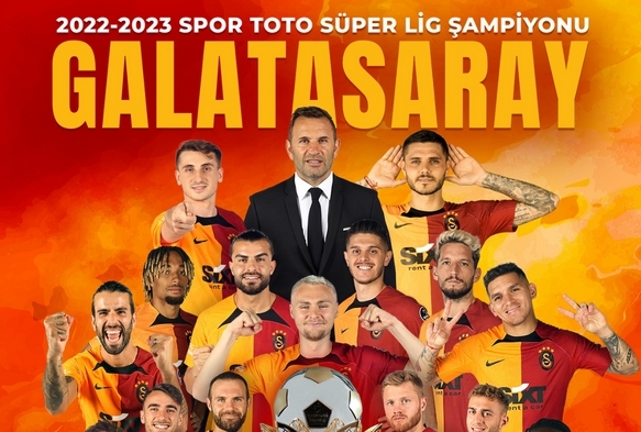 Sper Ligde ampiyon Galatasaray