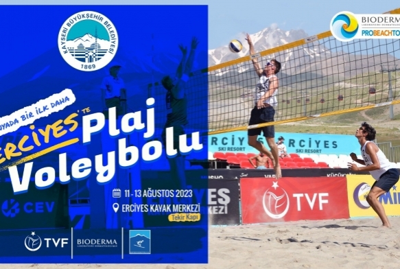 Dnyada ilk kez bir dada plaj voleybolu oynanacak