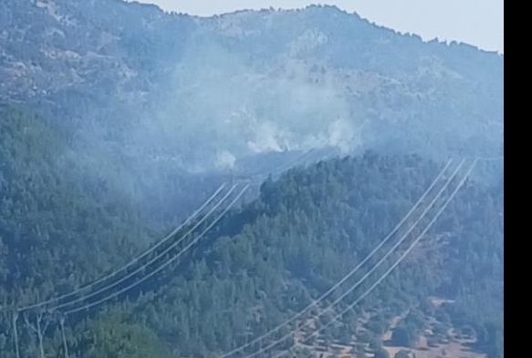 Yangına Mdahale Eden Helikopter Dşt