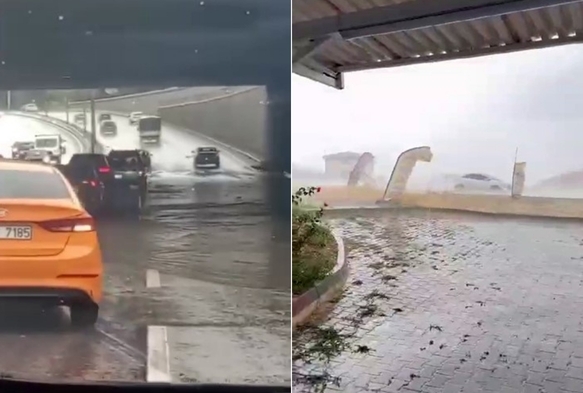 Sağanak Hayatı Olumsuz Etkiledi