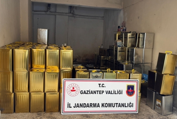 1,5 milyon liralık sahte zeytinyağı ele geirildi