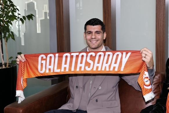 Alvaro Morata, stanbul'a geldi