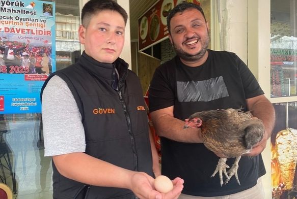 Tavuun cesareti dnerciyi akna evirdi