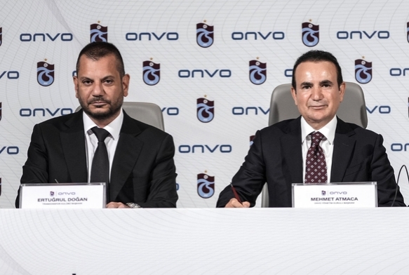 Trabzonspor'un forma srt sponsoru Onvo oldu