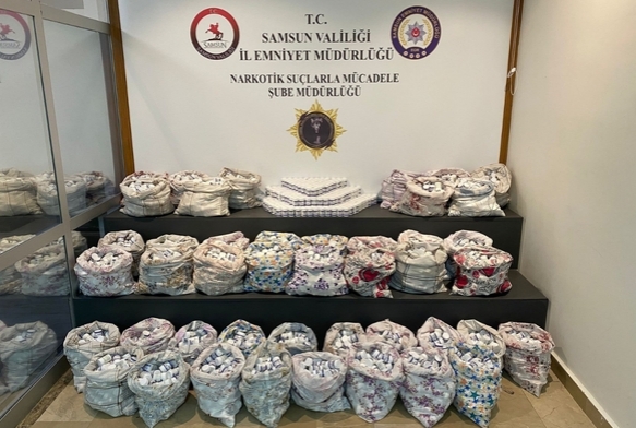 265 bin adet uyuşturucu hap ele geçirildi