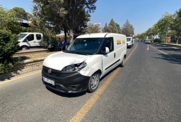 Ticari aracn arpt ocuk ar yaraland
