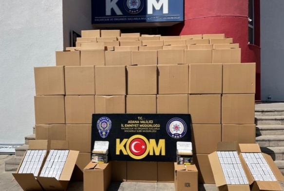 7 milyon adet kaak makaron ele geirildi