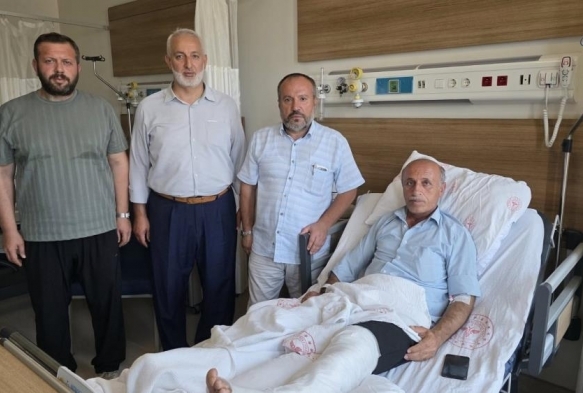 Mahalleye su almaya gelen grup imam darp etti