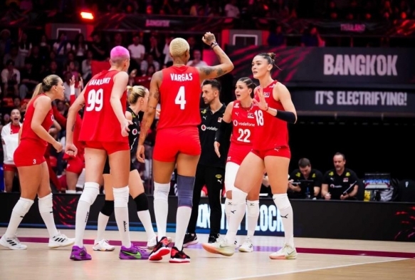 A Milli Kadn Voleybol Takm, dnya ikincisi oldu