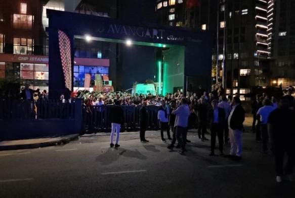 CHP stanbul l Bakanl evresinde gvenlik nlemi