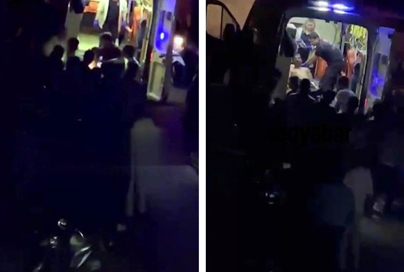 Baldz, enitesini kolundan ve kalasndan baklayarak yaralad