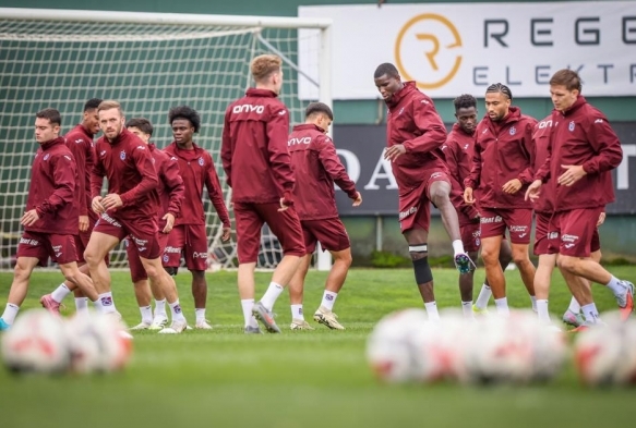 Trabzonspor aykur Rizespor ma hazrlklarn srdrd
