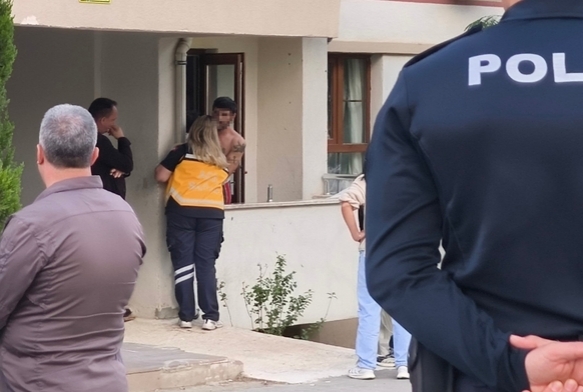 Ei ve kzn yaralayp rehin ald!