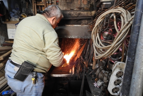 28 yllk demirci ustasnn meslek sevdas