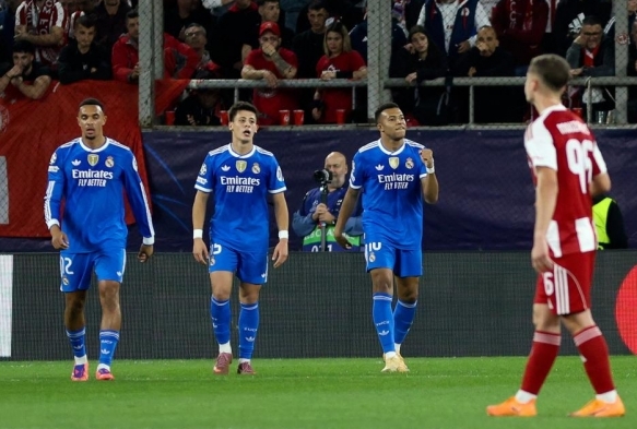 Real Madrid, Mbappe'nin 4 golyle kazand